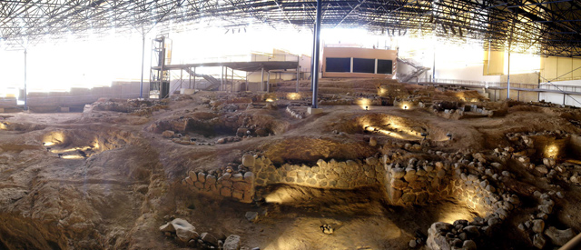 excavación museo cueva pintada galdar