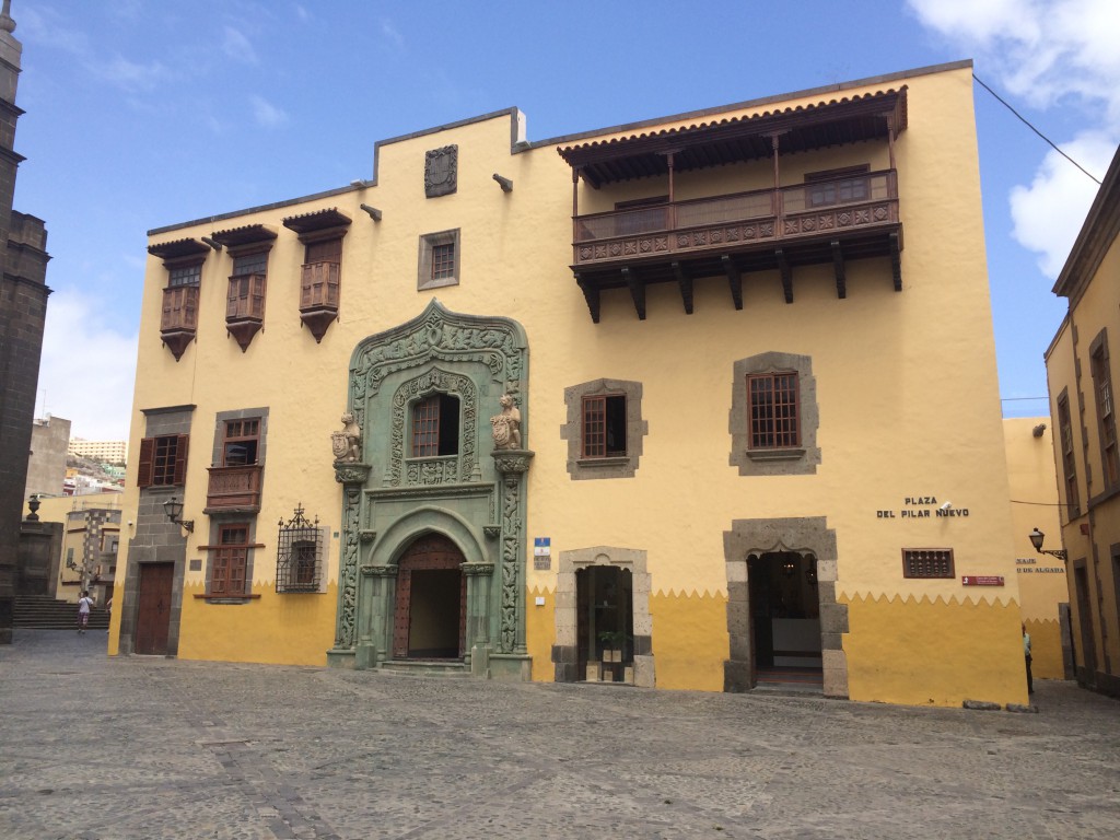Láminas de protección solar para la Casa de Colón en Gran Canaria