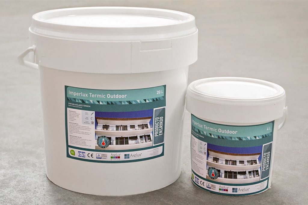 Pintura aislante térmica exterior Imperlux Termic en Canarias
