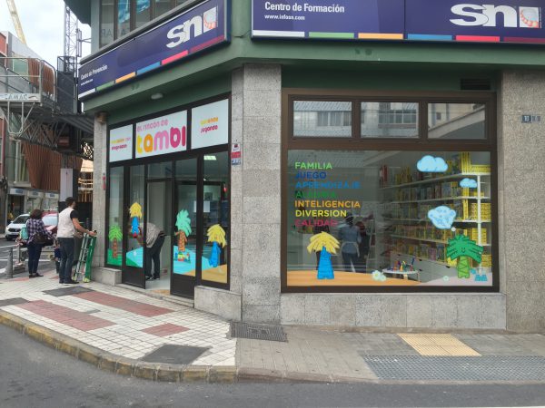 Protección solar transparente en la tienda «El Rincón de Tambi»