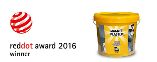 La masilla magnética Magpaint fue ganadora del premio Reddot Award 2016