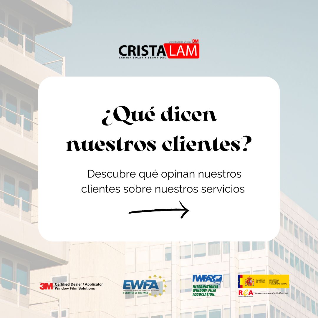 Los clientes, el motivo de Cristalam para seguir con su trabajo.