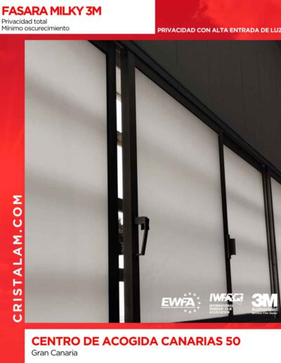 Lámina blanca para ventanas en canarias 3M